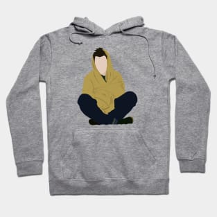 Schmidt in a Blanket Hoodie